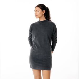 NWT KADA THE FOREVER FUNNEL KNEE LENGTH DRESS SIDE SHEER PANEL  SMALL